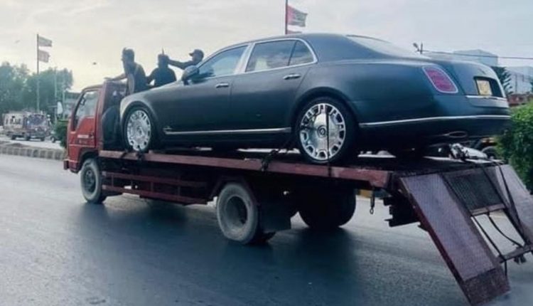 stolen Bentley Mulsanne