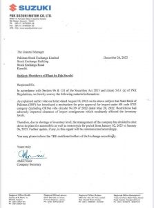 Suzuki car plant shutdown