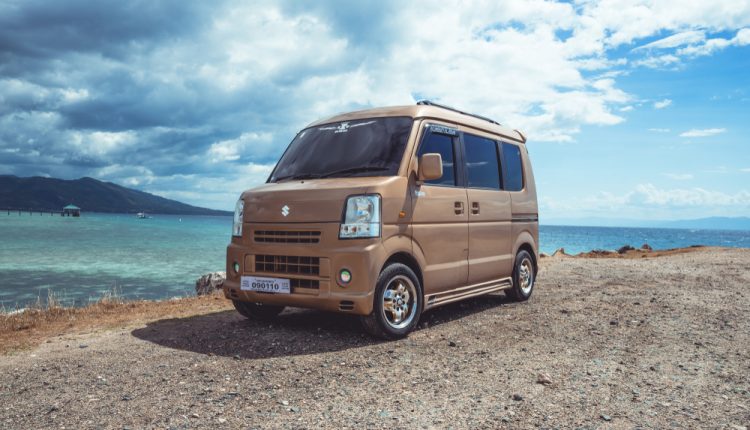 Cebu,/,Philippines,-,April,03,2019:,Suzuki,Every,Wagon.