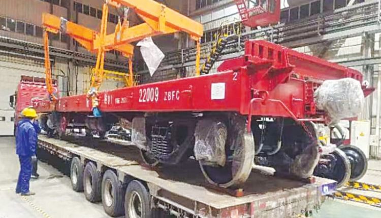 china sends wagons
