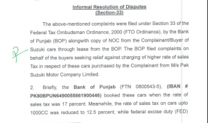 Pak Suzuki sales tax 