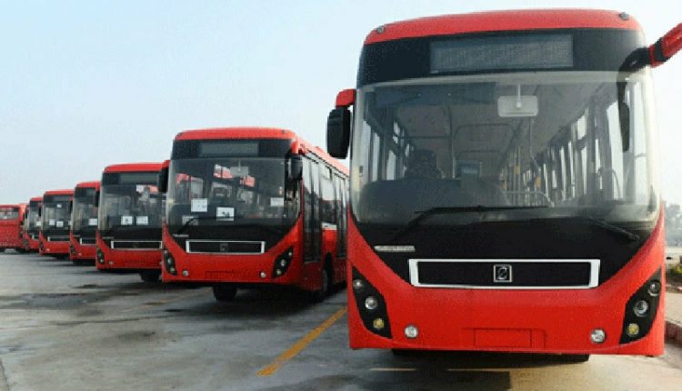 red line bus transit sindh