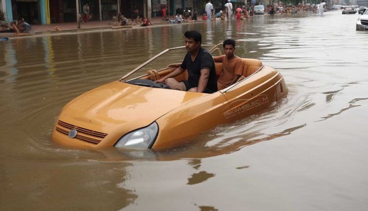 AI generated car for Lahore