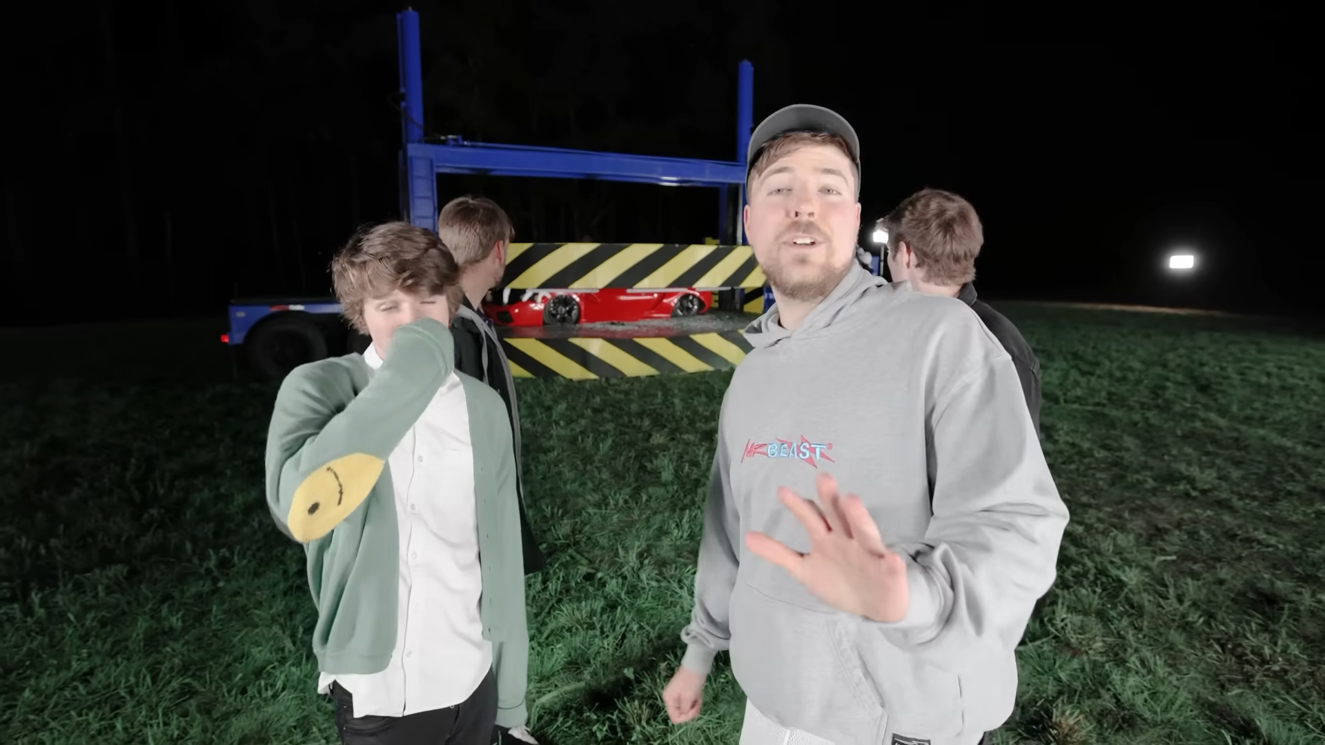 lamborghini destroyed by mrbeast
