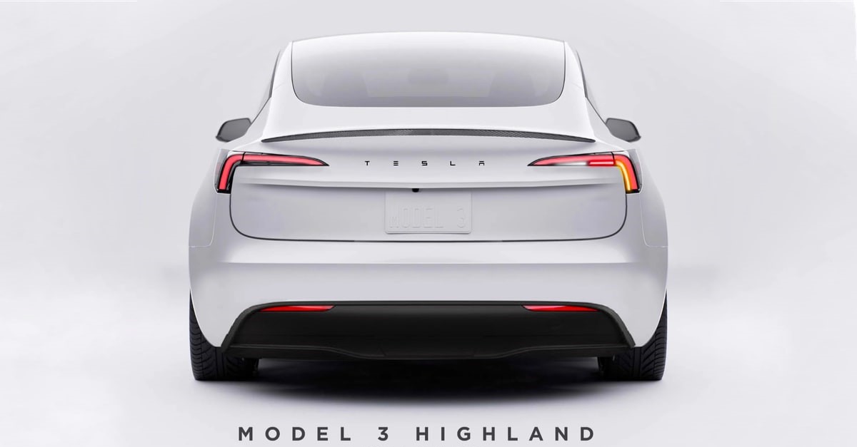 Revised Tesla Model 3 Unveiled - PakWheels Blog