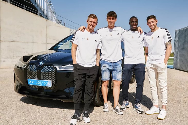 real madrid players bmw