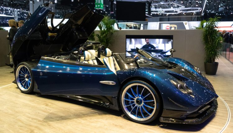 Geneva,,Switzerland,-,March,6,,2018:,Pagani,Zonda,Hp,Barchetta