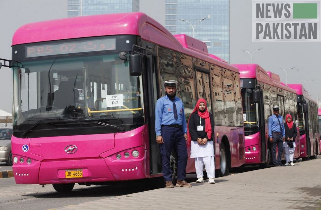 Pink-bus-karachi