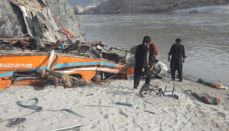 Bus accident in Gilgit-Baltistan