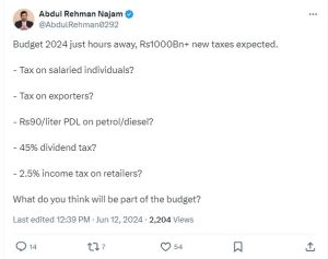 Budget 2024-25 