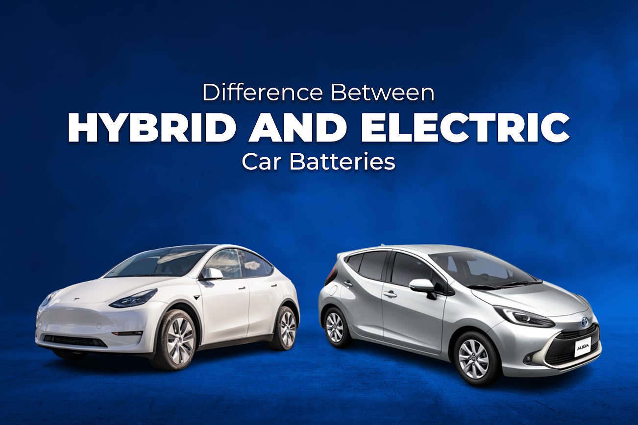 Difference Between Hybrid And Electric Batteries Of Car