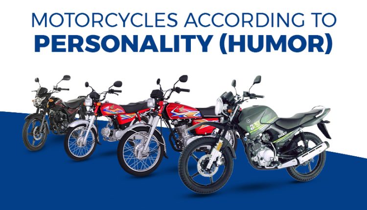 motorcycle according to personality