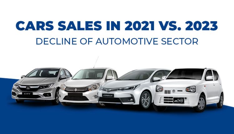 car sales in 2021 vs 2023