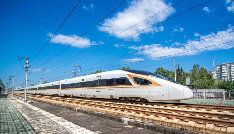 high speed train