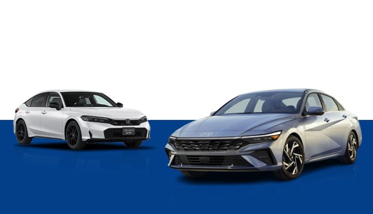 Hyundai Elantra vs Honda Civic RS