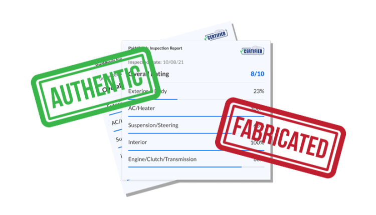 PakWheels Inspection Report