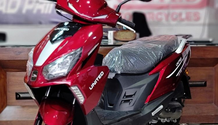 United 100cc scooty