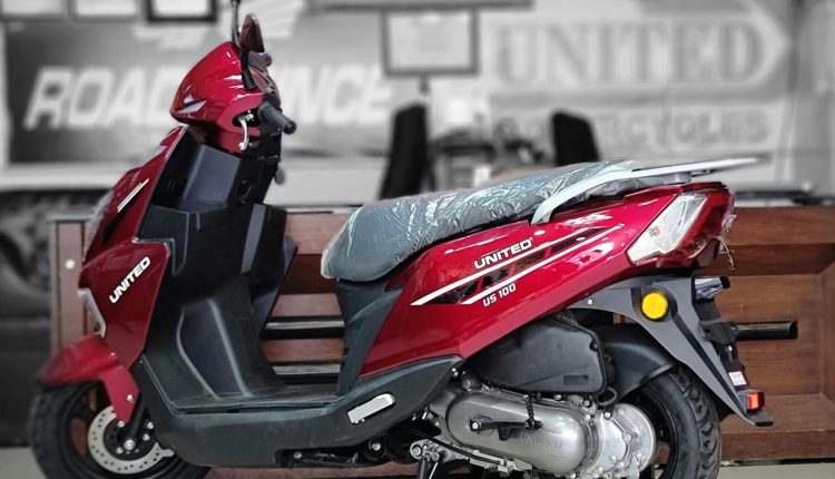 United 100cc Scooty
