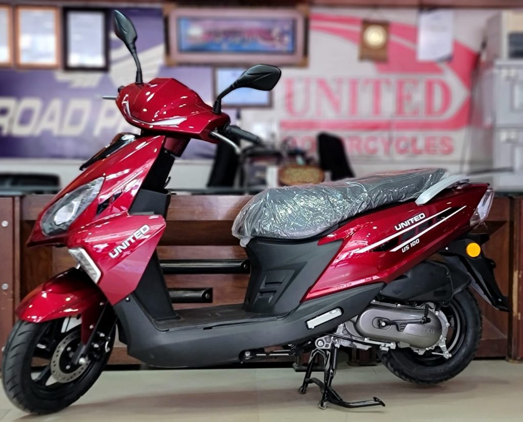 United 100cc scooty