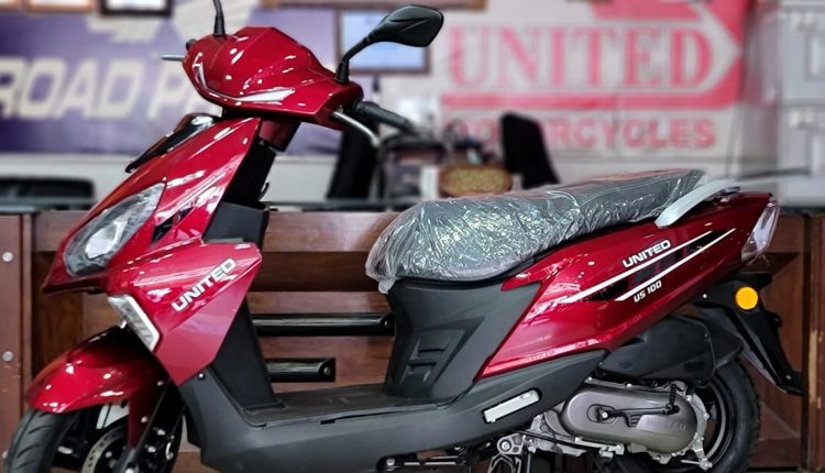 United 100cc scooty