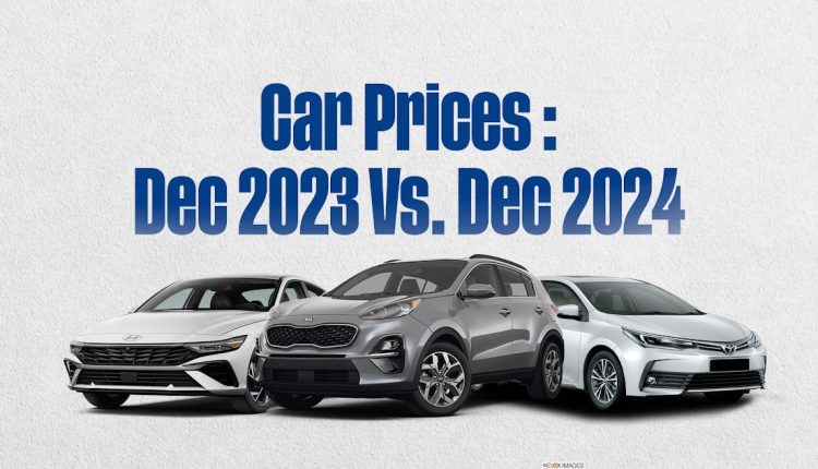 new car launch in pakistan 2024 price list