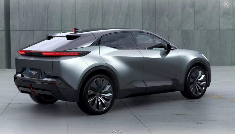 Toyota's first electric car