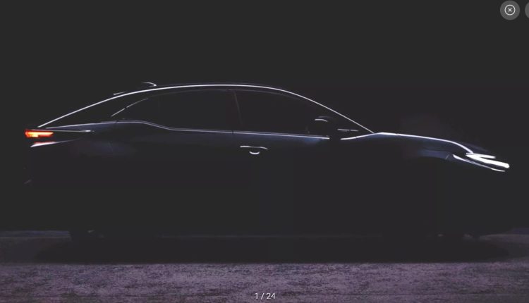 Toyota's first electric car