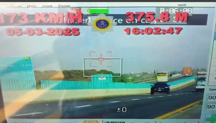 Motorway over-speeding