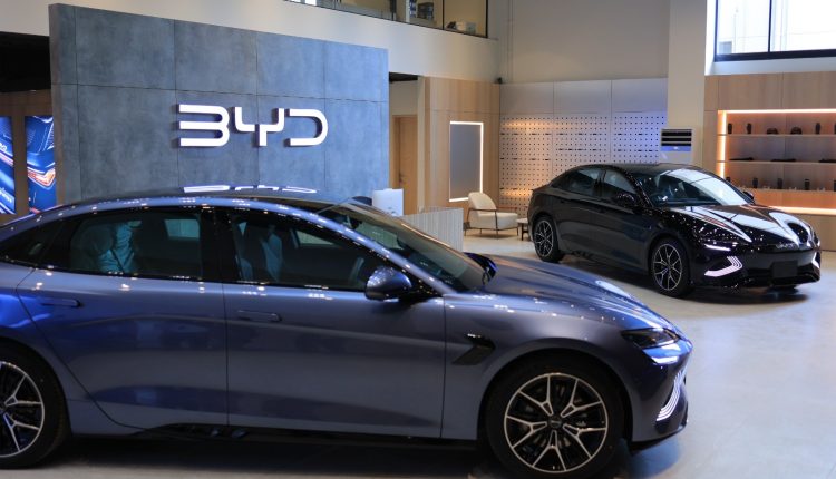 BYD car deliveries in Pakistan