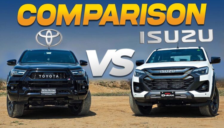 Isuzu D-Max vs Toyota Revo